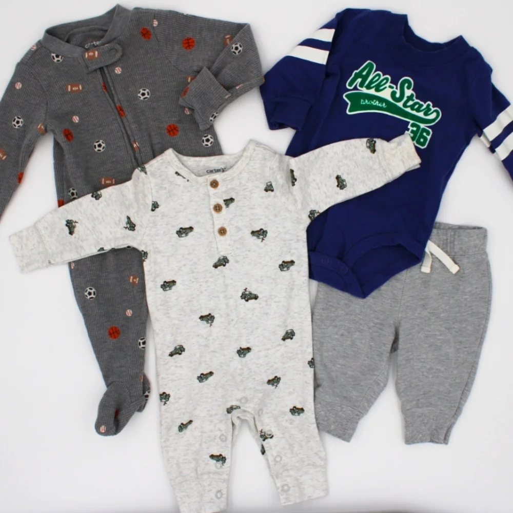 4pc Baby Boy Bundle – Size 3 Months - Picture 1 of 6